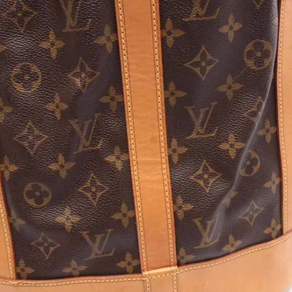 LOUIS VUITTON Brown Monogram Leather Shoulder Bag - Picture 6 of 9